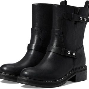 Rag And Bone Moto Boots Black Genuine‎ Leather Hand Made